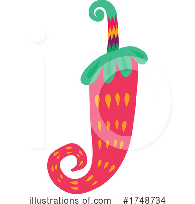 Peppers Clipart #1748734 by Vector Tradition SM
