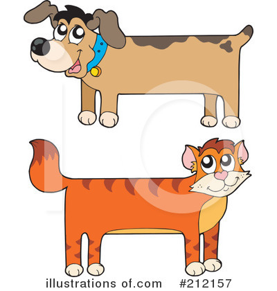 Royalty-Free (RF) Pets Clipart Illustration by visekart - Stock Sample #212157