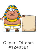 Pharaoh Clipart #1240521 by Cory Thoman