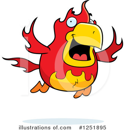 Royalty-Free (RF) Phoenix Clipart Illustration by Cory Thoman - Stock Sample #1251895