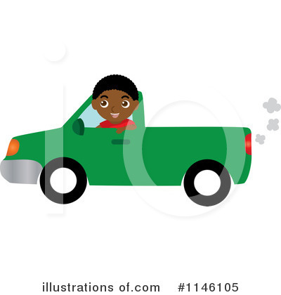 Pickup Truck Clipart #1146105 by Rosie Piter