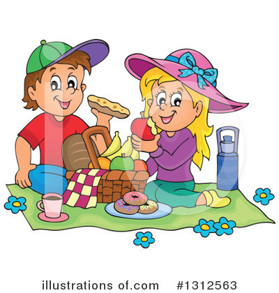 Picnic Clipart #209231 - Illustration by mayawizard101