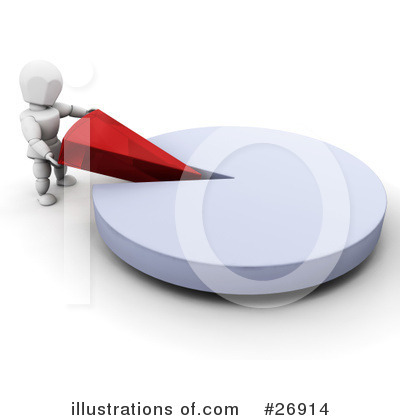 Pie Chart Clipart #26914 by KJ Pargeter