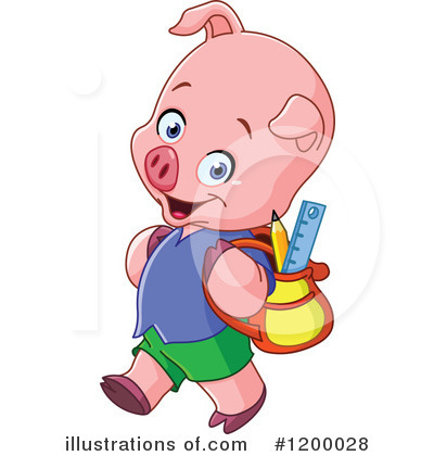 Pig Clipart #1200028 by yayayoyo