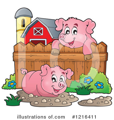 Barnyard Clipart #1216411 by visekart