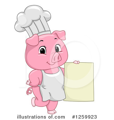 Royalty-Free (RF) Pig Clipart Illustration by BNP Design Studio - Stock Sample #1259923