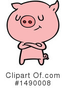 Pig Clipart #1490008 by lineartestpilot