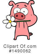 Pig Clipart #1490062 by lineartestpilot