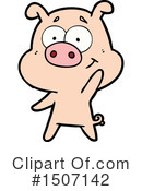 Pig Clipart #1507142 by lineartestpilot
