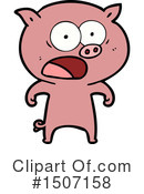 Pig Clipart #1507158 by lineartestpilot