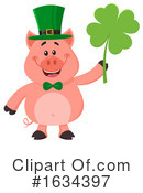 Pig Clipart #1634397 by Hit Toon