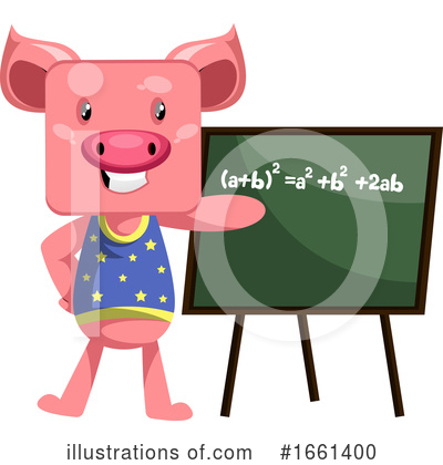 Pig Clipart #1661400 by Morphart Creations