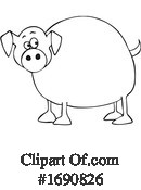 Pig Clipart #1690826 by djart