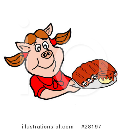 Barbecue Clipart #28197 by LaffToon