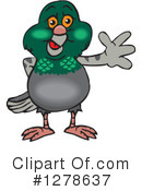 Pigeon Clipart #1278637 by Dennis Holmes Designs