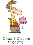 Piggy Bank Clipart #1047704 by toonaday