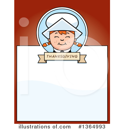 Royalty-Free (RF) Pilgrim Clipart Illustration by Cory Thoman - Stock Sample #1364993