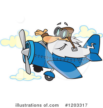 Airplanes Clipart #1203317 by toonaday