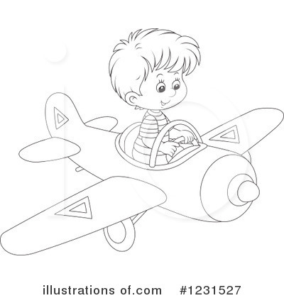 Pilot Clipart #1231527 by Alex Bannykh