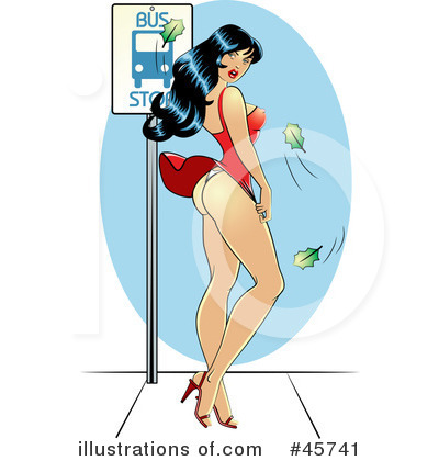 Pin Up Girl Clipart #45741 by r formidable
