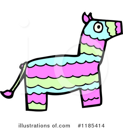 Royalty-Free (RF) Pinatas Clipart Illustration by lineartestpilot - Stock Sample #1185414