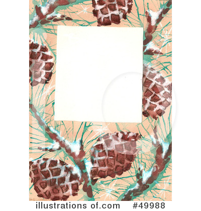 Royalty-Free (RF) Pinecone Clipart Illustration by LoopyLand - Stock Sample #49988