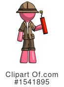 Pink Design Mascot Clipart #1541895 by Leo Blanchette