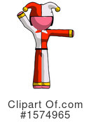 Pink Design Mascot Clipart #1574965 by Leo Blanchette