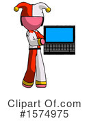 Pink Design Mascot Clipart #1574975 by Leo Blanchette