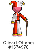 Pink Design Mascot Clipart #1574978 by Leo Blanchette