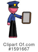 Pink Design Mascot Clipart #1591667 by Leo Blanchette