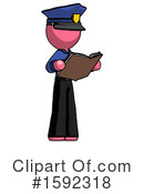 Pink Design Mascot Clipart #1592318 by Leo Blanchette