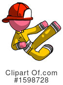 Pink Design Mascot Clipart #1598728 by Leo Blanchette