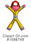 Pink Design Mascot Clipart #1598749 by Leo Blanchette