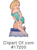 Pinup Clipart #17200 by Maria Bell