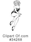 Pinup Clipart #34268 by C Charley-Franzwa