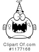 Piranha Clipart #1177168 by Cory Thoman