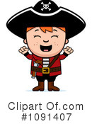 Pirate Clipart #1091407 by Cory Thoman