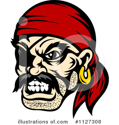 Pirate Clipart #1127308 by Vector Tradition SM