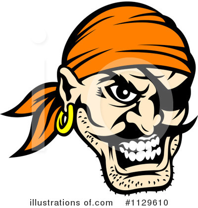 Royalty-Free (RF) Pirate Clipart Illustration by Vector Tradition SM - Stock Sample #1129610