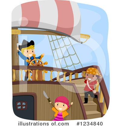 Captain Clipart #1234840 by BNP Design Studio