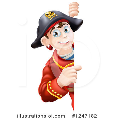 Royalty-Free (RF) Pirate Clipart Illustration by AtStockIllustration - Stock Sample #1247182