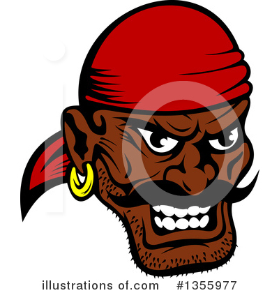 Royalty-Free (RF) Pirate Clipart Illustration by Vector Tradition SM - Stock Sample #1355977