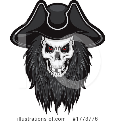 Skull Clipart #1773776 by Vector Tradition SM