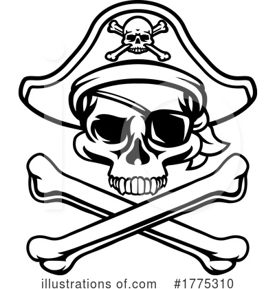 Royalty-Free (RF) Pirate Clipart Illustration by AtStockIllustration - Stock Sample #1775310