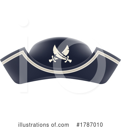 Pirate Hat Clipart #1787010 by Vector Tradition SM