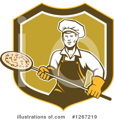 Pizza Clipart #1267219 by patrimonio