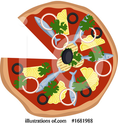 Pizza Clipart #1681988 by Morphart Creations