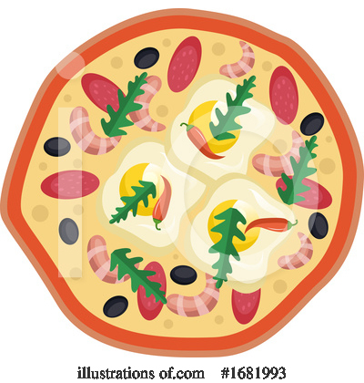 Pizza Clipart #1681993 by Morphart Creations