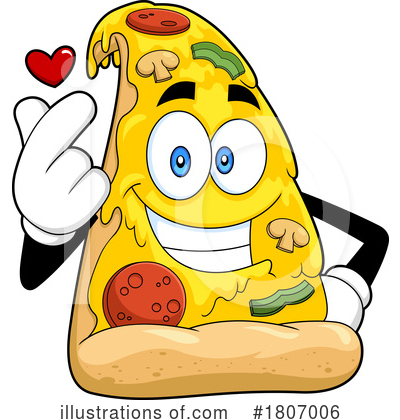 Pizza Clipart #1807006 by Hit Toon